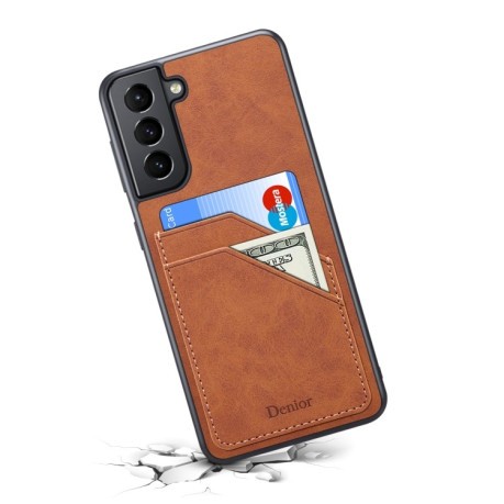 Протиударний чохол Denior для Samsung Galaxy S23 5G - коричневий