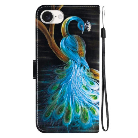 Чехол-книжка Colored Drawing Series на iPhone 16e - разноцветный