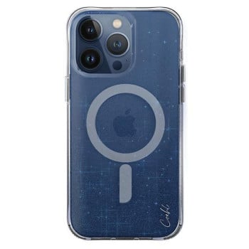 Оригінальний чохол Uniq Coehl Lumino Magnetic Charging для iPhone 15 Pro - blue/Prussian blue