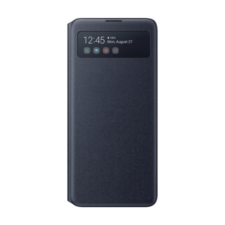Оригінальний чохол Samsung S View Wallet Samsung Galaxy Note 10 Lite black (EF-EN770PBEGRU)