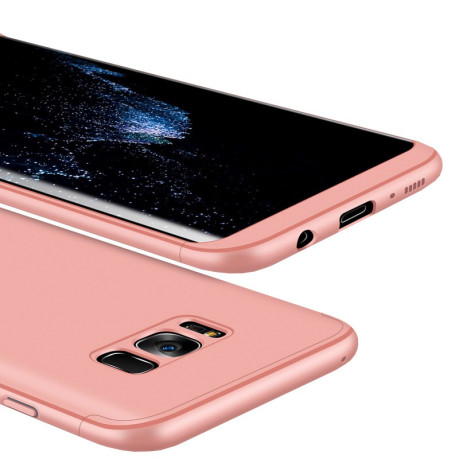3D чехол GKK Protection Case на Samsung Galaxy S8 Plus/G955 - розовый