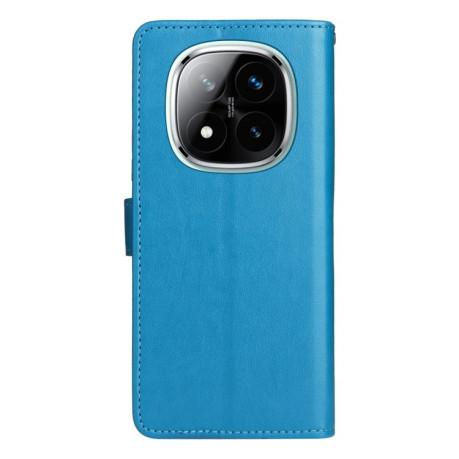 Чехол-книжка Cat and Dog для Xiaomi Redmi Note 14 Pro / 14 Pro+ 5G - синий