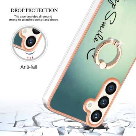 Протиударний чохол Electroplating IMD для Samsung Galaxy S24+ 5G - Smile