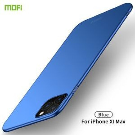 Ультратонкий чехол MOFI Frosted PC на iPhone 11 Pro Max- синий