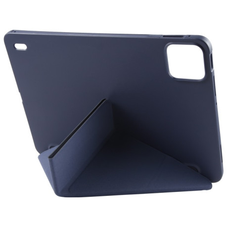 Чехол-книжка Demation Silicone Leather для Xiaomi Pad 7 / 7 Pro - синий