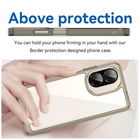 Противоударный чехол Colorful Acrylic Series для Xiaomi Redmi A5 4G 173.3mm - серый
