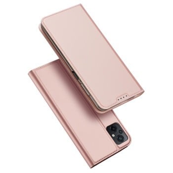 Чехол-книжка DUX DUCIS Skin Pro Series на Xiaomi Poco M5 - розовое золото