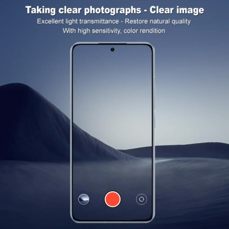 Защитное стекло на камеру imak High Definition для Xiaomi 14T - черное