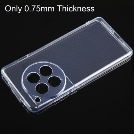Ультратонкий силиконовый чехол 0.75mm на OnePlus 12
