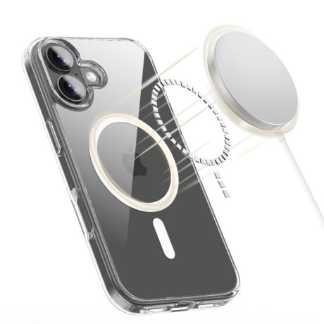Чехол Tech-Protect FlexAir Hybrid с MagSafe на iPhone 17 - Clear