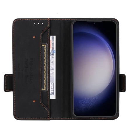 Чохол-книжка Magnetic Clasp Flip Samsung Galaxy S23 FE 5G - чорний