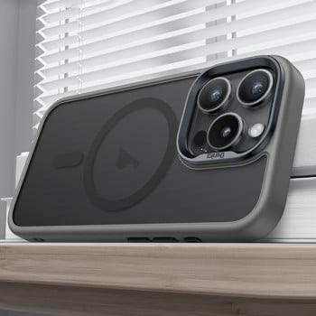 Протиударний чохол Benks Skin Feel MagSafe Magnetic для iPhone 16 Pro Max - сірий