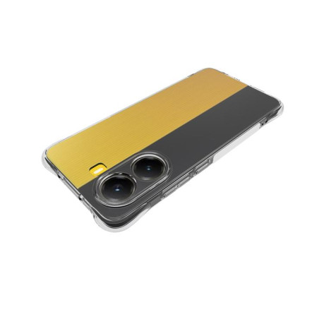 Противоударный чехол Thickening на Xiaomi Poco X7 Pro - прозрачный