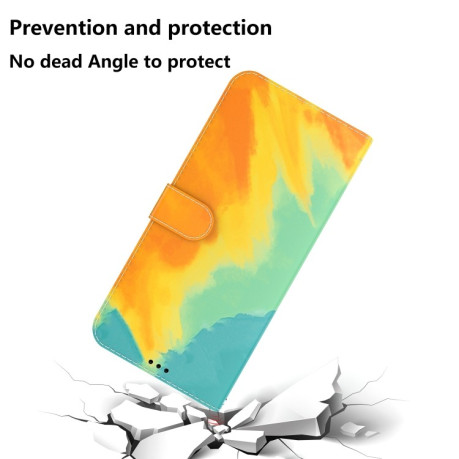 Чехол-книжка Watercolor Pattern для Samsung Galaxy A54 5G - Autumn Leaf