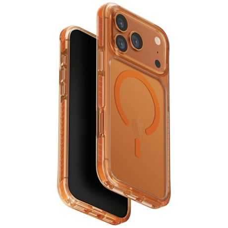 Оригінальний чохол Uniq Combat з Magclick Charging на iPhone 17 Pro Max - Orange