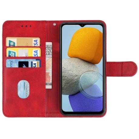 Чохол-книжка EsCase Leather для Samsung Galaxy M23 5G/F23 - червоний