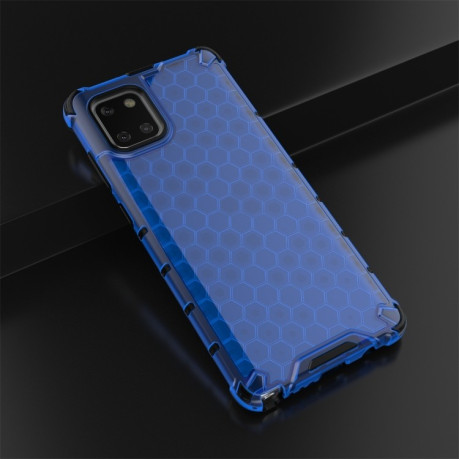 Противоударный чехол Honeycomb на Samsung Galaxy Note 10 Lite -синий