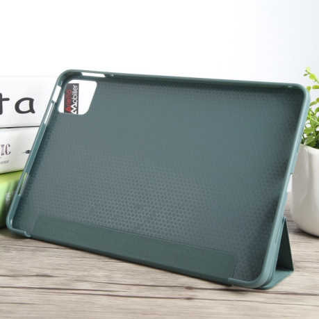 Чехол-книжка Litchi Texture для Xiaomi Pad 7 / Pad 7 Pro - зеленый