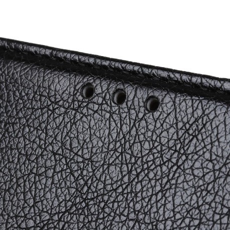 Чохол-книжка Nappa Texture Samsung Galaxy A02 - чорний