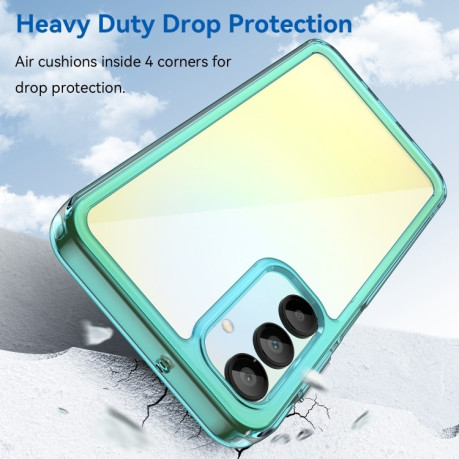 Противоударный чохол Colorful Acrylic Series для Samsung Galaxy A26 5G - синий