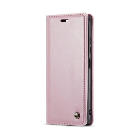 Чохол-книжка CaseMe 003 Series на Xiaomi Redmi Note 12 5G / Poco X5 - рожеве золото