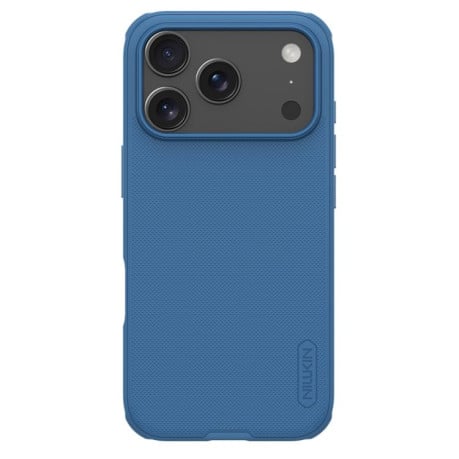 Чехол NILLKIN Frosted Shield Pro гибрид с матовым покрытием на iPhone 17 Pro Max - синий
