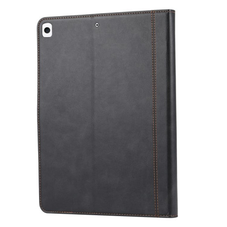 Чехол - книжка Calf Texture Double Fold Clasp для iPad 10.2 - черный