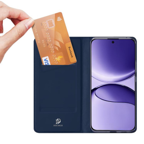 Чехол-книжка DUX DUCIS Skin Pro Series Flip Leather для Xiaomi Poco F7 - синій