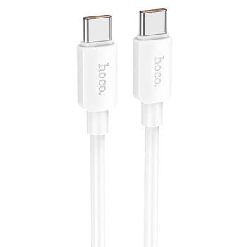Кабель Hoco X96 Hyper Type-C - Type-C 100W (1m) - білий