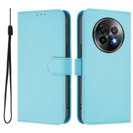 Чехол-книжка Skin Feel S-type для Realme 13+ 5G/13 Pro 5G/13 Pro+ - голубой