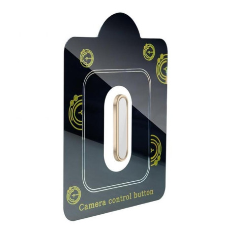 Накладка на кнопку контролю камери Camera Control Button Cover Photo Touch Key Sticker для iPhone 16/16 Plus/16 Pro/16 Pro Max - біла