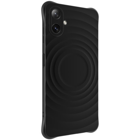 Ударозахисний чохол IMAK UC-6 Series Manbo Frosting Soft для Samsung Galaxy A06 4G - чорний