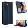 Чехол-книжка Magnetic Buckle Retro для Redmi A7 Pro 171mm / Poco C85x 5G — синий