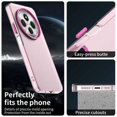 Противоударный чехол Candy Series для Xiaomi Redmi 14C 4G/Poco C75/Redmi A4 5G - красный