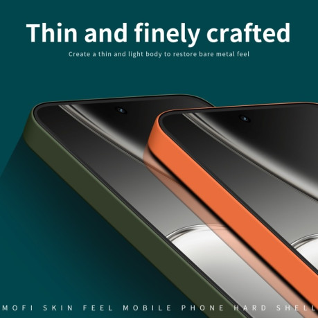 Ультратонкий чехол MOFI Qin Series Skin Feel All-inclusive Silicone Series для Realme GT Neo6 SE - черный