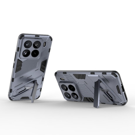 Протиударний чохол Punk Armor для Xiaomi 15 Pro 5G - сірий