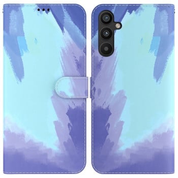 Чехол-книжка Watercolor Pattern для Samsung Galaxy A54 5G - Winter Snow