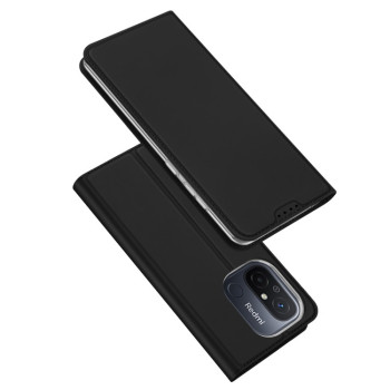 Чехол- книжка DUX DUCIS Skin Pro Series на Xiaomi Redmi Poco C55/Redmi 12C/11A- черный