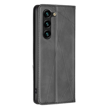 Чехол-книжка Rhombus Texture для Samsung Galaxy S25+ 5G - черный