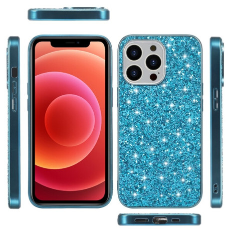 Ударозахисний чохол Glitter Powder Shockproof TPU на iPhone 16 Pro Max - золотий