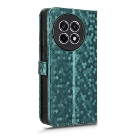 Чохол-книжка Honeycomb Dot для OnePlus 13R/Ace 5/Ace 5 Pro - зелений