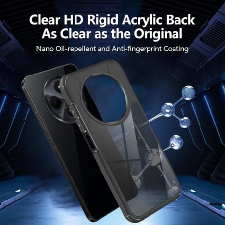 Противоударный чехол Acrylic для Xiaomi Redmi 14C 4G/Poco C75/Redmi A4 5G - черный
