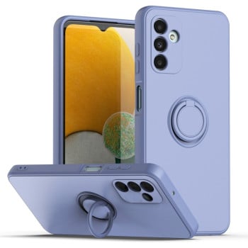 Протиударний чохол Ring Kickstand для Samsung Galaxy A14 5G - фіолетовий