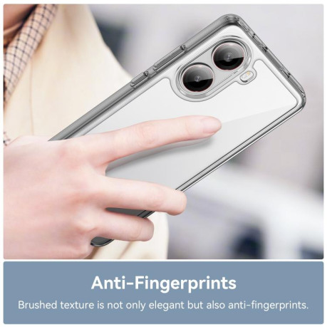 Протиударний чохол Colorful Acrylic Series для Xiaomi Poco X7 Pro - прозорий