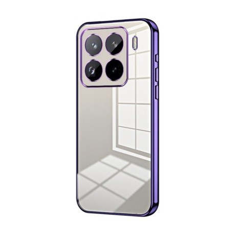 Протиударний чохол Space Fine Hole для Xiaomi 15 Pro - фіолетовий