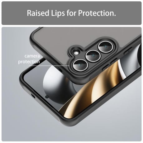 Чохол Fan Dun Series гібрид з Magsafe на Samsung Galaxy S25 FE 5G - чорний