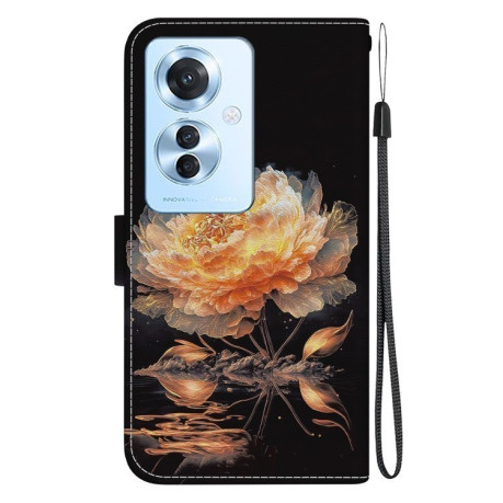 Чохол-книжка Colored Drawing Series на OPPO Reno11 F Global - різнокольоровий