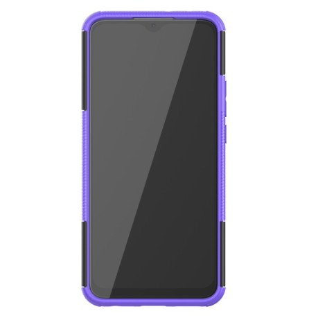 Протиударний чохол Tire Texture на Xiaomi Redmi 9 - фіолетовий