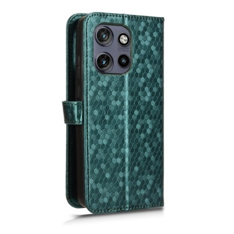 Чохол-книжка Honeycomb Dot для Motorola Edge 50 Neo/S50 5G - зелений