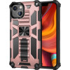 Чохол протиударний Magnetic Armor для iPhone 13 mini - рожеве золото